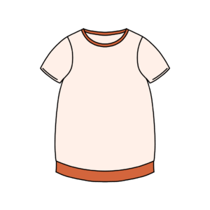 t-shirt évolutif personnalisé - choisissez vos tissus et confectionnez le t-shirt parfait pour votre enfant