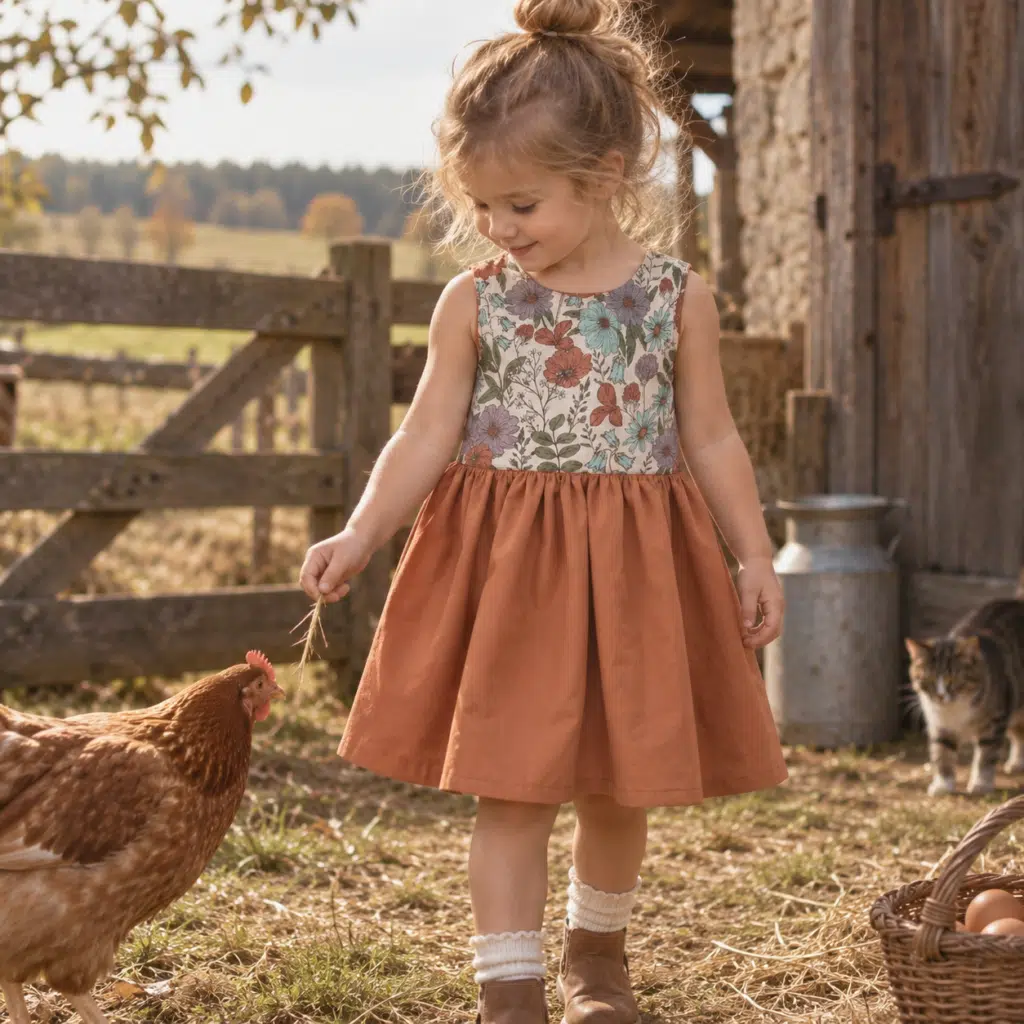 Robe Augustine - taille 86 à 110